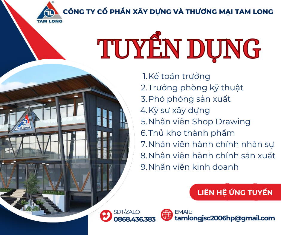 "Ngày hội tuyển dụng Tam Long 2025 - Kết nối cơ hội, kiến tạo tương lai"
